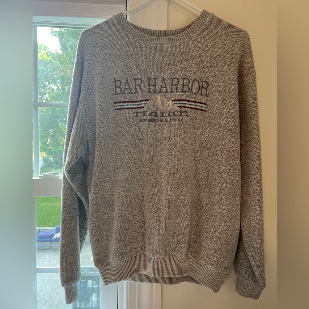 Bar Harbor Maine crewneck